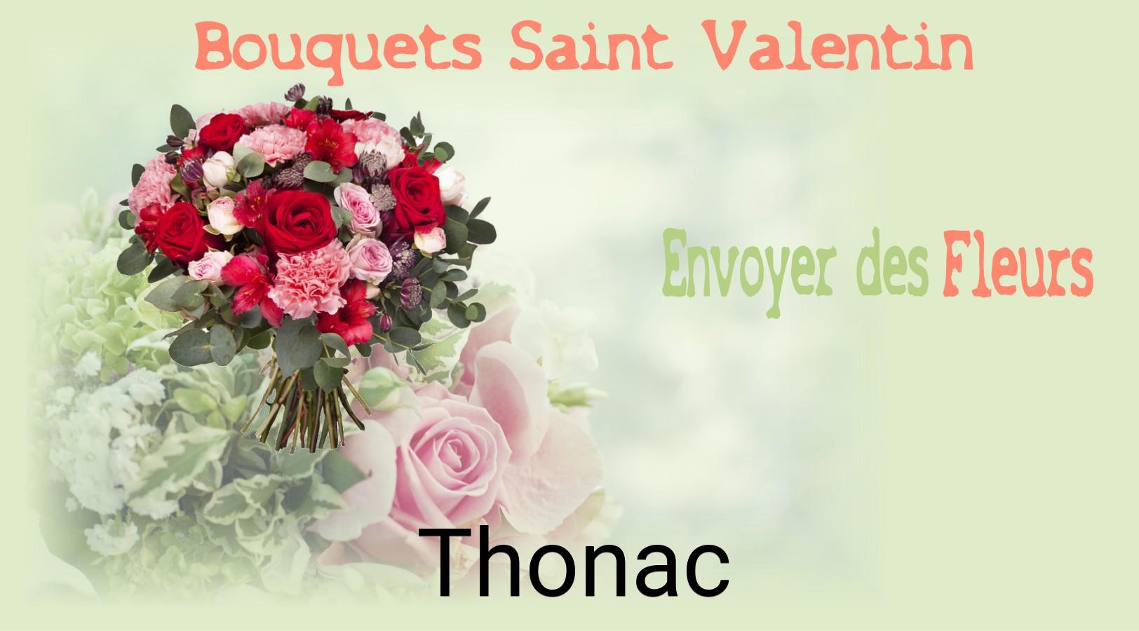 Roses de Saint-Valentin livrées à Thonac